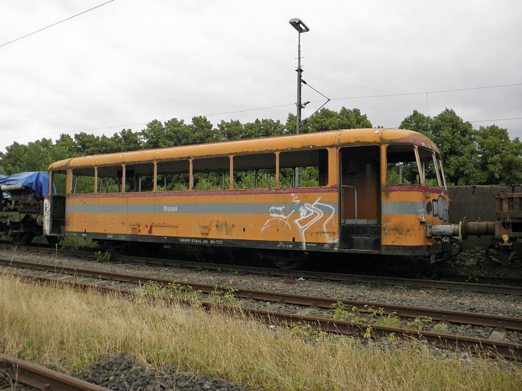 Uerdinger VS 998  Manni bei der DP in Altenbeken am 2.7.2011