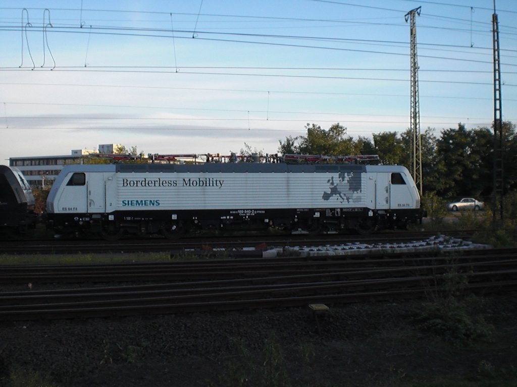 Und noch ein Bild von E189-840 von der Seiten.