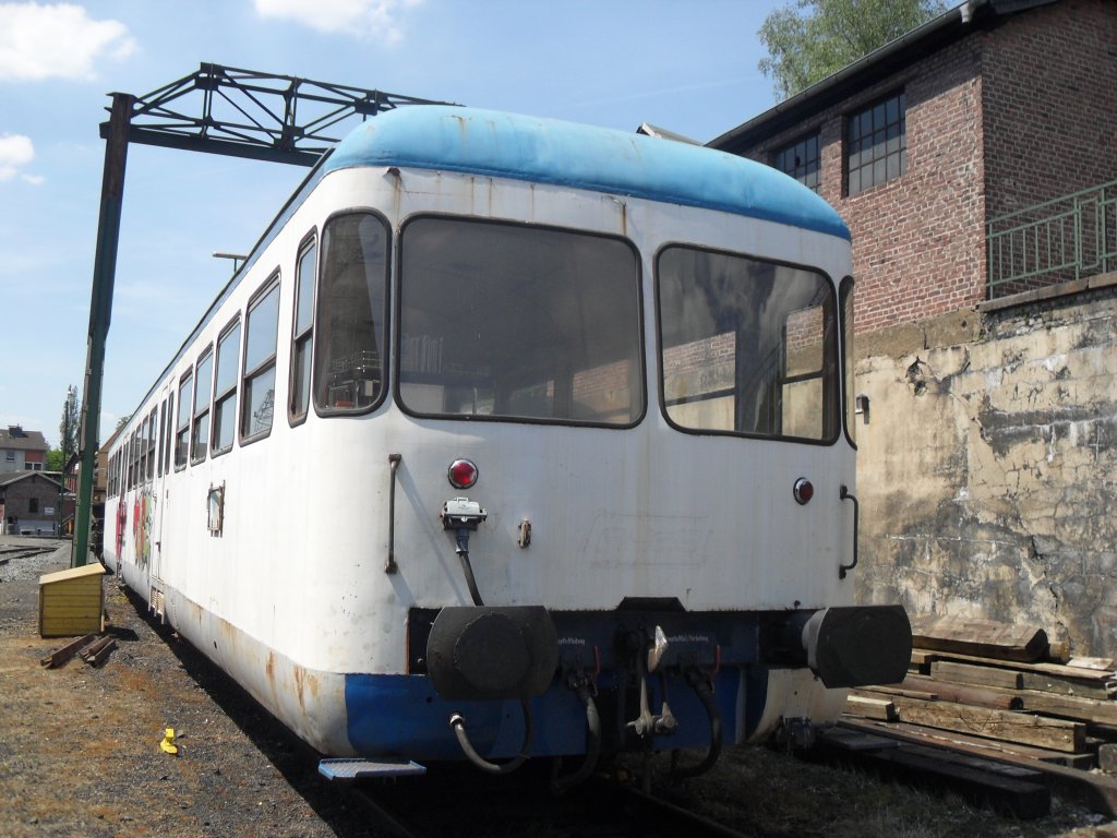 VS 235 der Wiehltalbahn im Eisenbahnmuseum Dieringhausen.