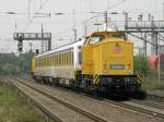 DB 203 306-6 mit einem Messzug in K�nigswinter am 19.5.2011