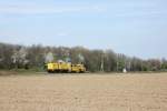 DB Netz 203 316-5 in Vilich-M�ldorf am 3.4.2012