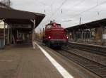 DB 260 109-4 f�hrt solo durch Beuel am 9.11.10