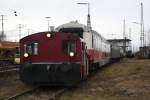 K�f II 323 852-4 beim Rangieren in Koblenz-L�tzel am 4.12.2011