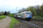 DB 101 060-2 mit dem EC100 in Vilich-M�ldorf am 7.4.2012