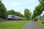 DB 101 100-6  energiewende  mit einem IC durch Bonn am 18.5.2012 