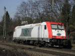 ITL 185 649-1 f�hrt solo durch Bonn Oberkassel am 3.3.2011