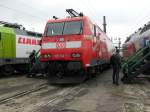 DB 185 142-7 Edelweiss auf dem BW fest in Osnabr�ck am 19.9.10