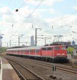 DB 110 497-5 als RB35 in K�ln-Deutz am 12.7.2012