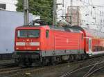DB 112 156-5 in K�ln Hbf am 28.5.2011
