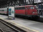 Br 115 im K�lner Hbf am 25.7.10