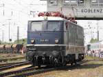 E41 001 auf der Lokparade in Koblenz-L�tzel am 21.5.2011