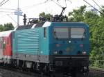 DB 143 247  Melez 2010  mit der S6 in K�ln Deutz 