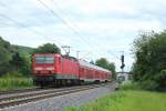 DB 143 078-4 in Leutesdorf am 24.6.2012