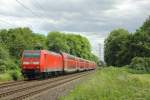 DB 146 015-3 in Bornheim am 9.6.2012