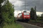 DB 146 017-9 in Leverkusen-Rheindorf am 11.7.2012