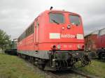 Railion 151 121-1 in Koblenz L�tzel am 17.9.2011