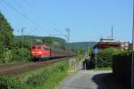 Railion 151 153-4 in Limperich am 25.5.2012