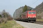 DB Railion 155 201-7 in Leutesdorf am 17.3.2012