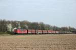 DB 155 043-3 in Vilich-M�ldorf am 3.4.2012