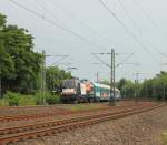 HKX/Veolia ES 64 U2-030 (182-530) in K�ln-Stammheim am 5.7.2012