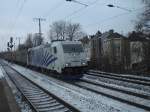 185 662-4 (Lokomotion) mit dem Ewals Cargo Care in K�ln-S�d am 4.12.2010.