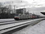 Crossrail 185 580  Jana  in K�ln West am 30.12.10