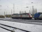Crossrail 185 abgestellt in Krefeld Hbf am 4.1.11