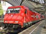 HGK 185 631-9 (2066) mit einem Sonderzug nach Hamburg am 7.5.2011 in K�ln Hbf 