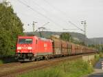 Railion 185 299-5 in Limperich am 31.8.2011