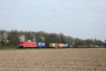 DB 185 357-1 in Vilich M�ldorf am 3.4.2012