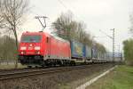 DB 185 363-9 in Rh�ndorf am 29.3.2012