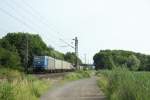 Crossrail 185 536-0 in Vilich-M�ldorf am 29.6.2012