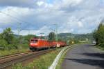 DB 185 028-8 bei Leubsdorf am 25.8.2012