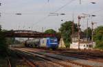 145-CL 005 von Gladbeck West nach Frankfurt,hier in D�sseldorf-Rath,10.05.11