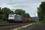 Rurtalbahn 186 107  R2X  am 25.8.2012 in Erpel