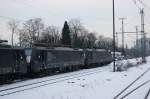 E189-110 und E189-115 standen am 27.12.2010 in M�nchengladbach-Hbf  abgestellt.