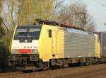 Lokportrait von TXL ES 64 F4-202  189-202  in Limperich am 27.3.2012