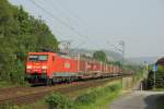Railion 189 059-9 in Limperich am 22.5.2012
