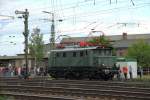 DB Museums E44 002 in Koblenz-L�tzel am 29.9.2012