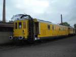 712 001-7 eine ehemaliger Tunnelmesswargen steht auch im Eisenbahnmuseum in Bochum-Dahlhausen am 19.10.2010.