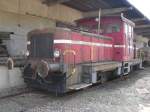 Alte Rangierlok auf dem Gel�nde des Eisenbahnmuseum Dieringhausen.