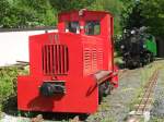 Im Vordergrund sieht man die V6 und im Hintergrund die Lok 53.Sie beide stehen im Br�ltalbahn-Museum in Asbach im Westerwald.