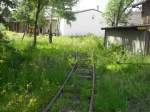 Das heutige Ende der Br�ltalbahn.Es beggint und endet in Asbach.