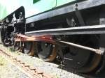 Das Fahrwerk der gewalltigen Lok 53 der Br�ltalbahn.