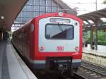 Eine Hamburger S-Bahn in Hamburg