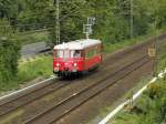 RSE VT25 w�hrend einer Sonderfahrt zwischen Beuel und Unkel in Bad Honnef am 23.7.2011