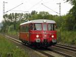 RSE VT25 w�hrend einer Sonderfahrt zwischen Beuel und Unkel in Unkel am 23.7.2011