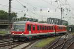 DB 628 539 in K�ln Messe-Deutz am 29.6.2012