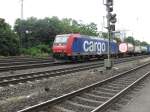 Br 482 von der SBB Cargo in K�ln West am 19.6.10